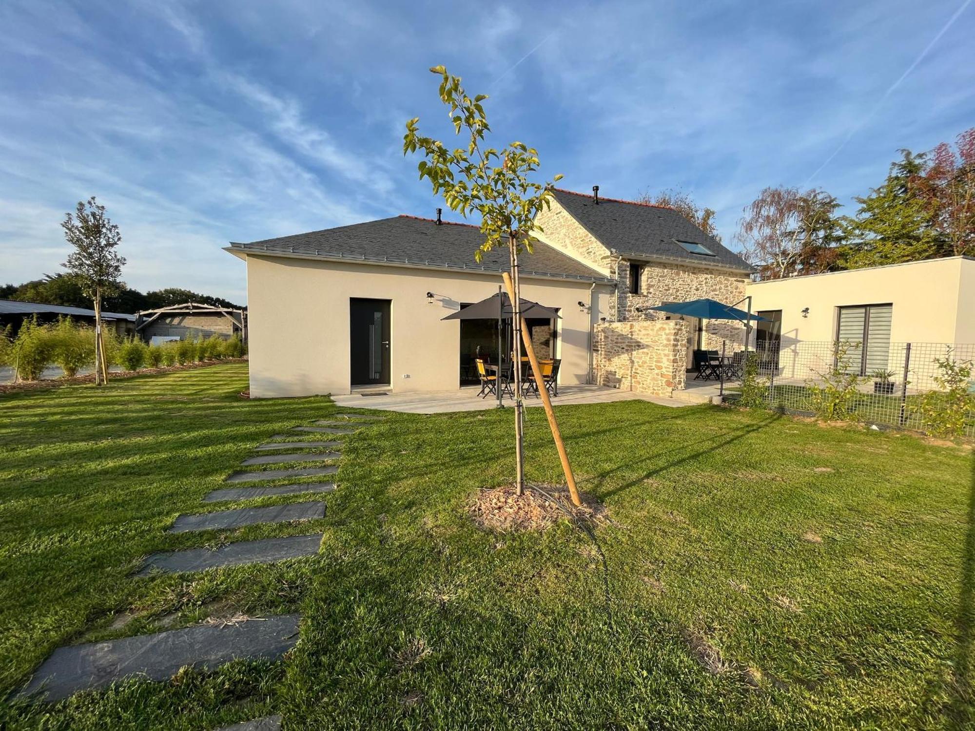 Gite Familial Renove, Proche Canal, Terrasse, Jardin, Et Verger Commun, A 20 Km De Nantes - Fr-1-306-1262 Nort-sur-Erdre  외부 사진